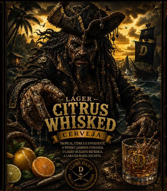 Lager Citrus Whisked 5.9%, Dan's Brewing Co, Brazil