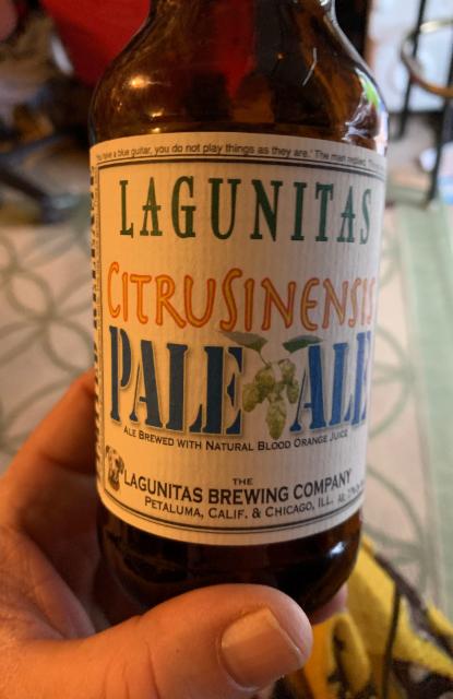 CitruSinensis Pale Ale (2019) 7.7%, Lagunitas Brewing Company (Heineken), United States