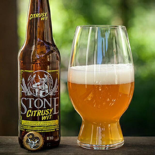 Citrusy Wit 5.3%, Stone Brewing (Sapporo Breweries), United States