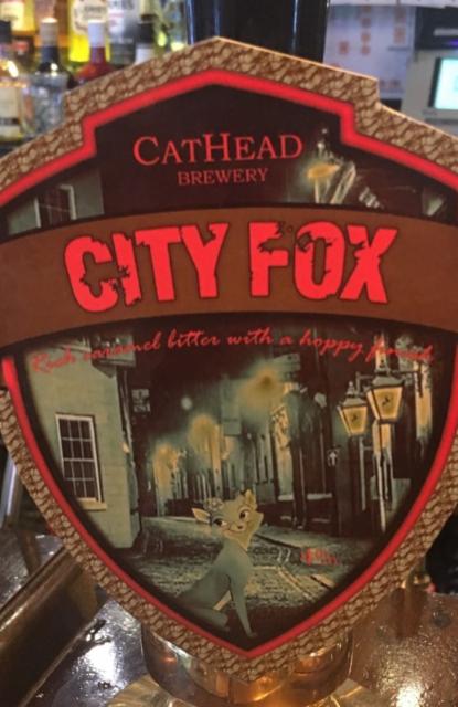 City Fox 4.0%, Cat Head Brewery, England