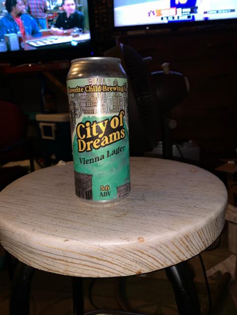 City of Dreams 5.6%, Favorite Child Brewing Co, United States