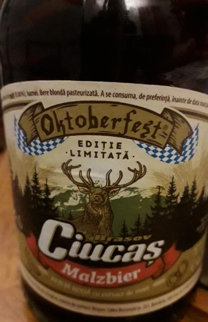 Ciucaș Malzbier Oktoberfest 5.1%, Ursus Breweries (SABMiller), Romania