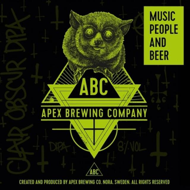 Clair Obscur DIPA 8.0%, Apex Brewing Company, Sweden