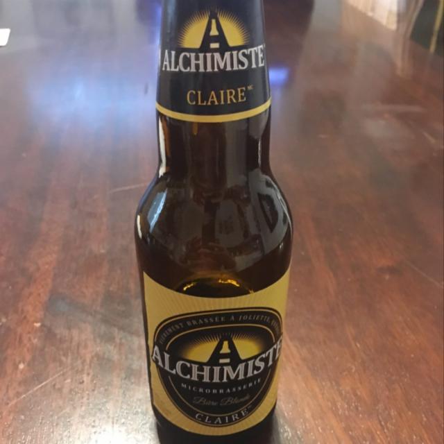 Claire 5.0%, Alchimiste Microbrasserie, Canada