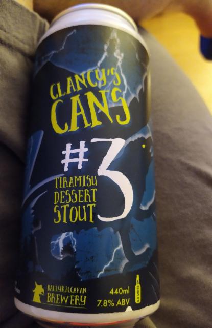 Clancy's Cans #3 7.8%, Ballykilcavan Brewery, Ireland