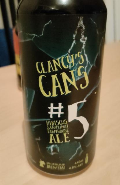 Clancy's Cans #5 4.8%, Ballykilcavan Brewery, Ireland