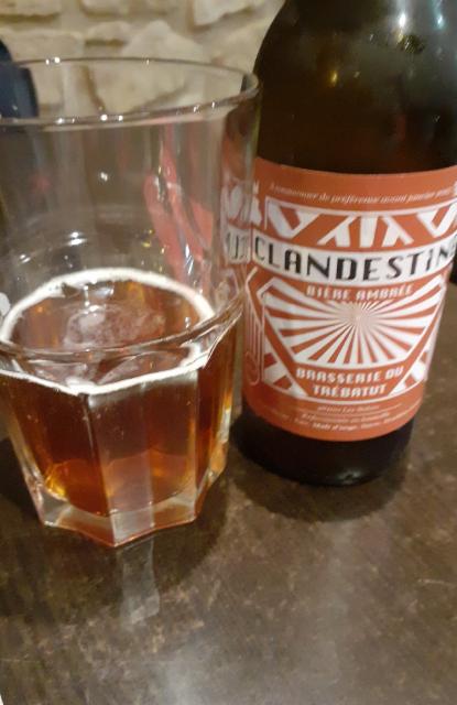 Clandestine Ambrée 5.5%, Brasserie La Clandestine, France