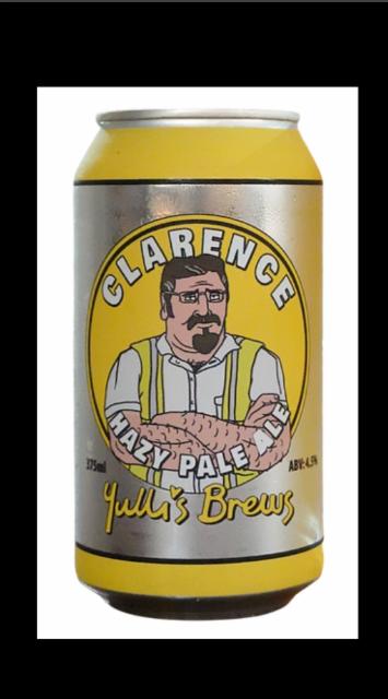 Clarence Hazy Pale Ale, Yulli's Brews
