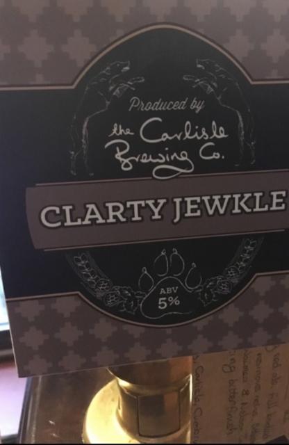 Clarty Jewkle 5.0%, Carlisle Brewing Company, England