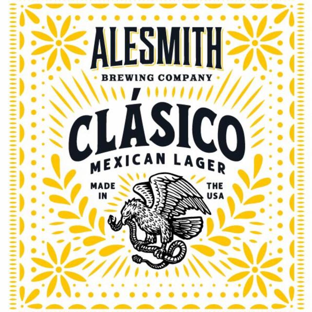 Clásico Mexican Lager 5.2%, Alesmith Brewing Company, United States