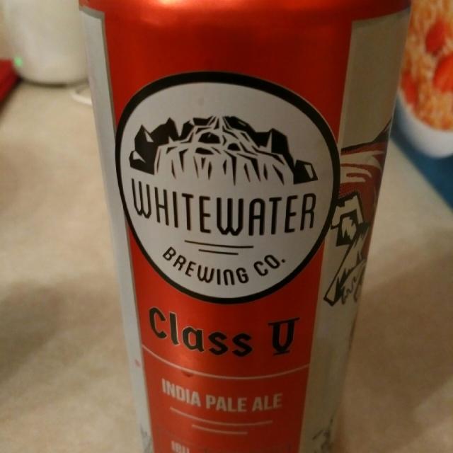 Class V 5.5%, Whitewater Brewing Co., Canada