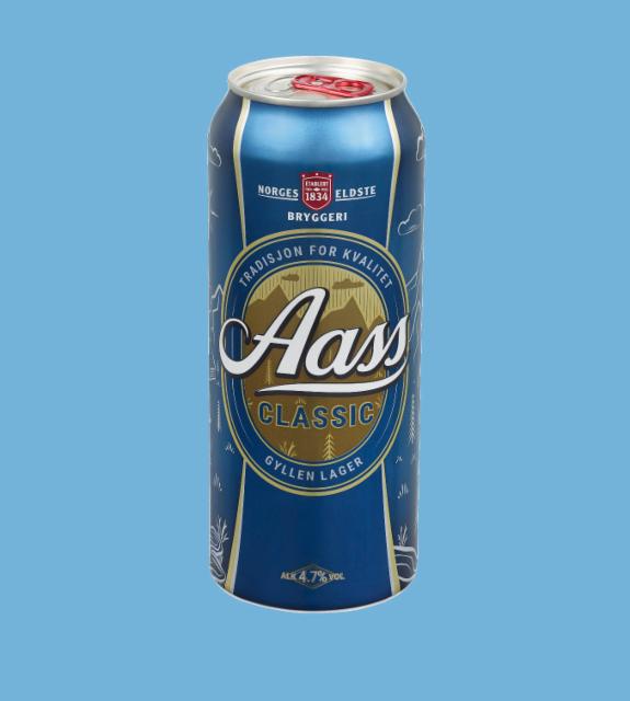 Classic 4.7%, Aass Bryggeri, Norway