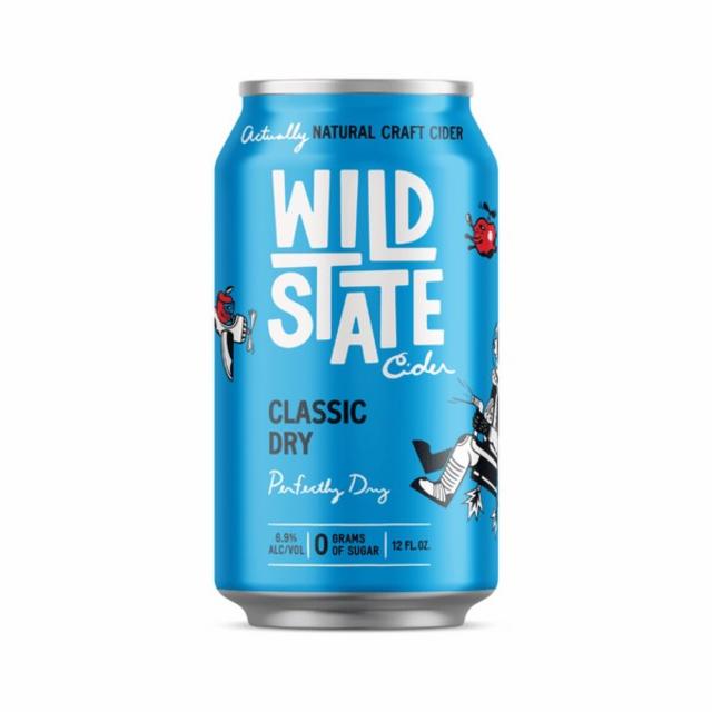Classic Dry 6.4%, Wild State, United States