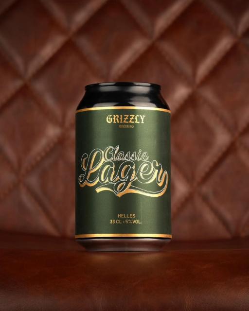 Classic Lager 5.0%, Brasserie Grizzly, France