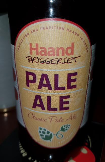 Classic Pale Ale 4.5%, Haandbryggeriet AS, Norway
