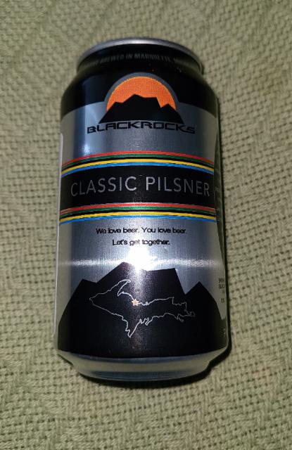 Classic Pilsner 5.5%, Blackrocks Brewery, United States