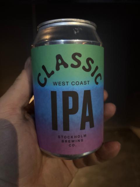 CLASSIC WEST COAST IPA, Stockholm Brewing Co.