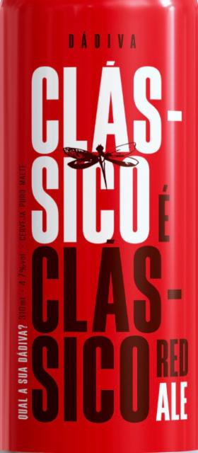 Clássico é Clássico Red Ale 4.7%, Cervejaria Dádiva, Brazil