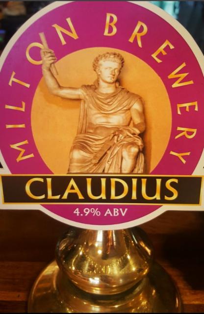 Claudius 4.9%, Milton Brewery, England