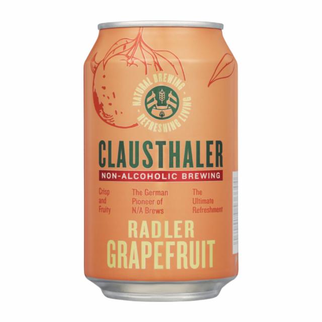 CLAUSTHALER RADLER GRAPEFRUIT 0.5%, Radeberger Gruppe, Germany