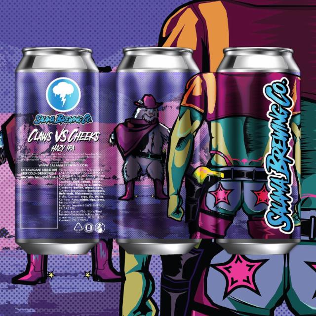 Claws Vs Cheeks 6.5%, Salama Brewing Company, Finland