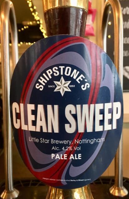 Clean Sweep 4.2%, Shipstone's, England