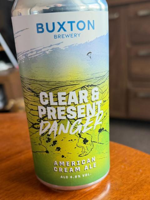 Clear & Present Danger 4.8%, Buxton Brewery, England