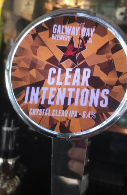 Clear Intentions 6.4%, Galway Bay Brewery, Ireland