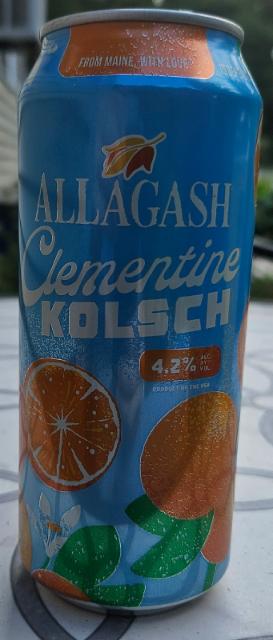 Clementine Kolsch, Allagash Brewing Company