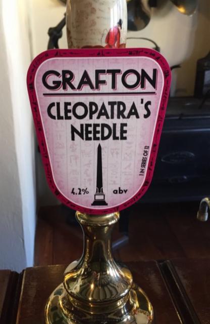 Cleopatra's Needle 4.2%, Grafton Brewing Co., England