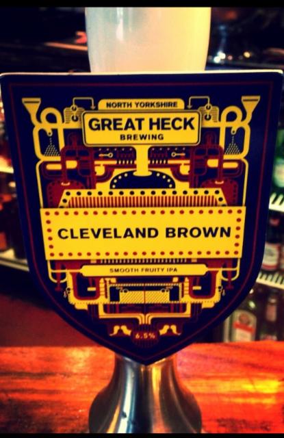 Cleveland Brown 6.5%, Great Heck Brewery, England