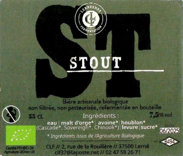 CLF Stout, Compagnie Lernéenne De Fermentation