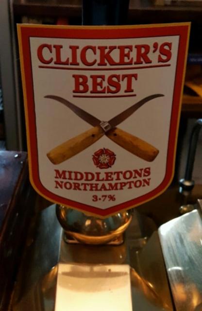 Clicker's Best 3.7%, Phipps Northampton Brewery Company, England