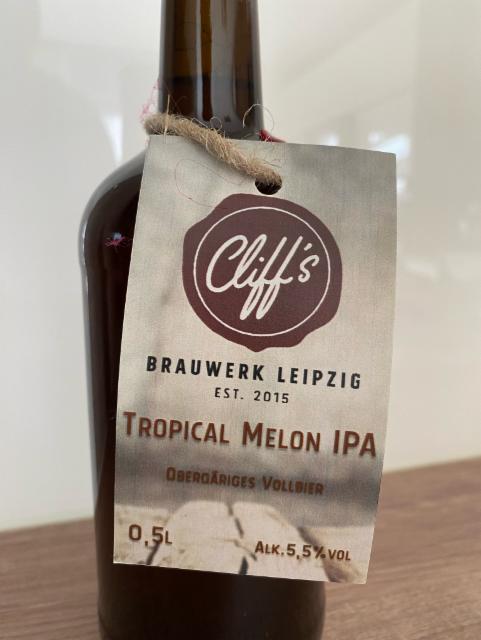 Cliff's Tropical Melon IPA 5.5%, Cliff's Brauwerk, Germany