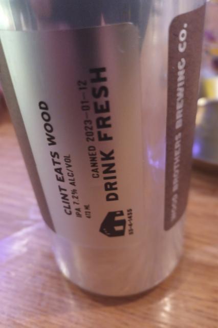 clint eats wood 7.2%, Wood Brothers Brewing Co., Canada