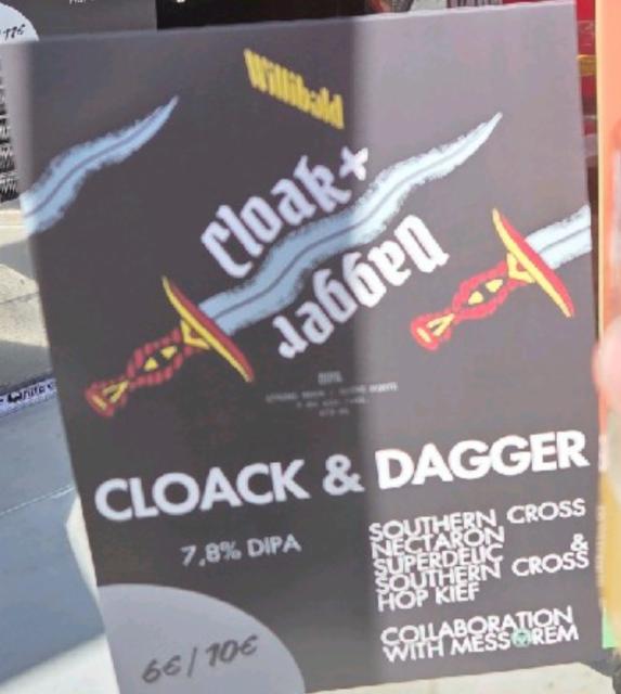 Cloak & Dagger, Willibald Farm Brewery