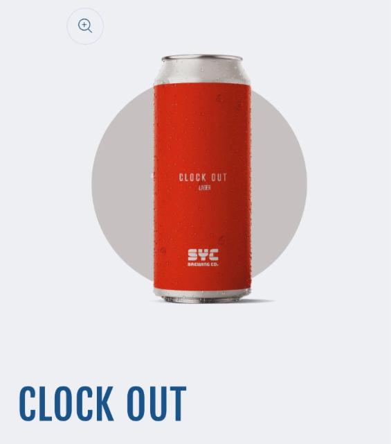 Clock Out 4.4%, SYC Brewing, Canada