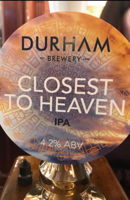 Closest To Heaven 4.2%, The Durham Brewery, England
