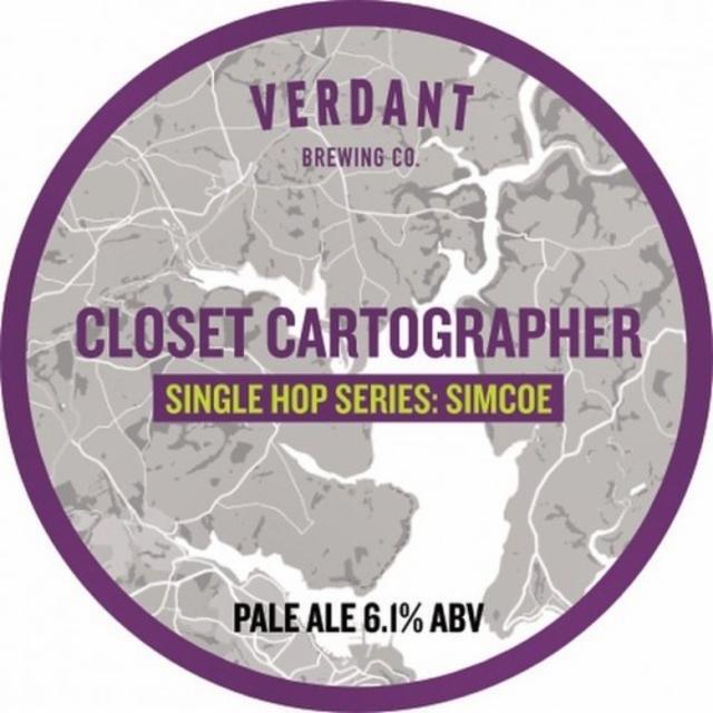 Closet Cartographer Simcoe 6.1%, Verdant Brewing Co., England