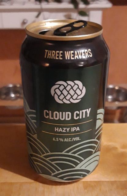 Cloud City Hazy IPA 6.5%, Three Weavers Brewing Company, United States