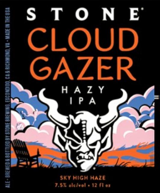 Cloud Gazer 7.5%, Stone Brewing (Sapporo Breweries), United States