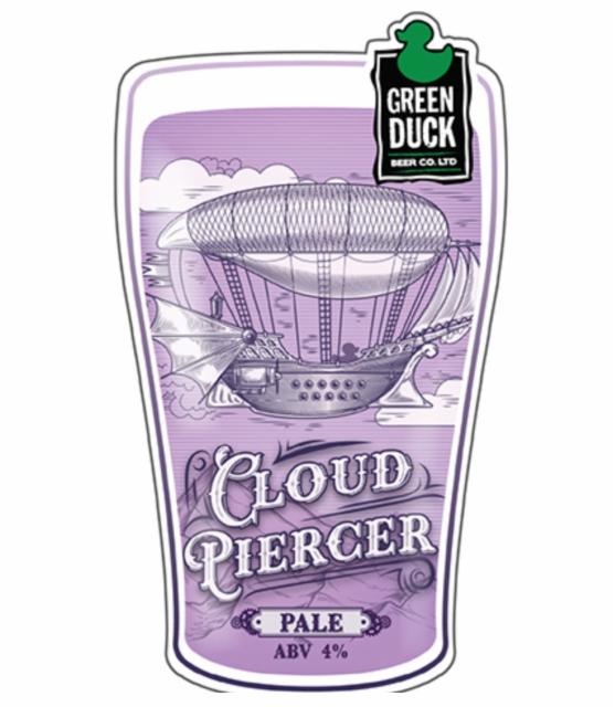 Cloud Piercer 4.0%, Green Duck Beer Co., England