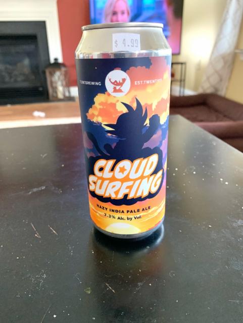 Cloud Surfing 7.3%, Ten7 Brewing Co, United States
