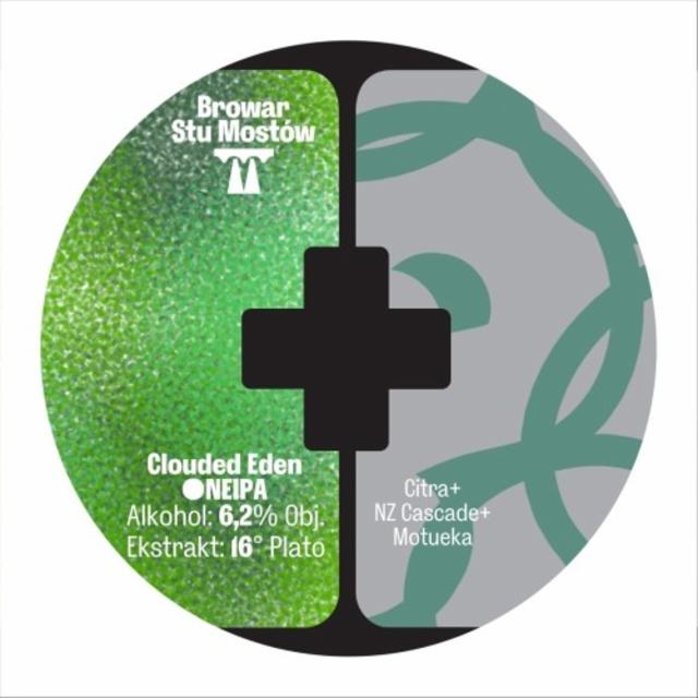 Clouded Eden 6.2%, Browar Stu Mostów, Poland
