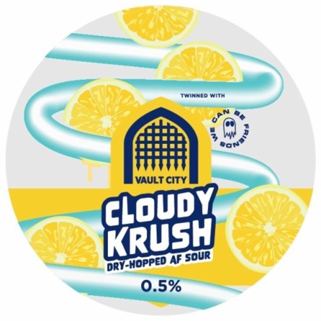 Cloudy Krush 0.5%, Vault City Brewing, Scotland