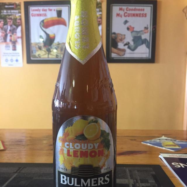 Bulmers Cloudy Lemon 4.5%, Bulmers Cider (Heineken), England