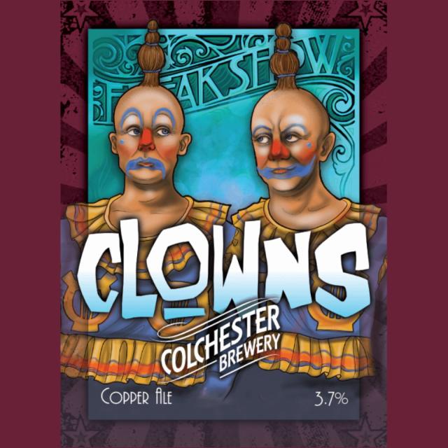 Clowns 3.7%, Colchester Brewery, England