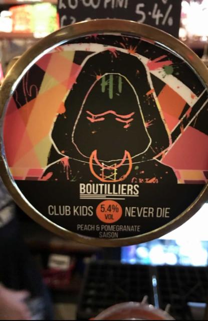 Club Kids Never Die v2 6.4%, Boutilliers Ltd, England