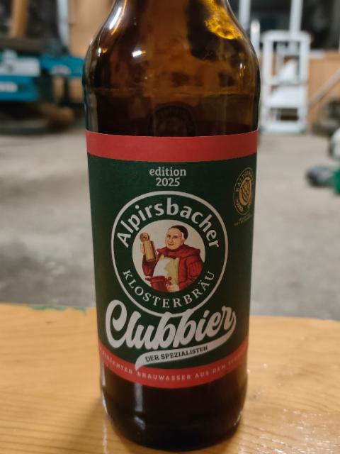 Clubbier 4.5%, Alpirsbacher Klosterbräu, Germany