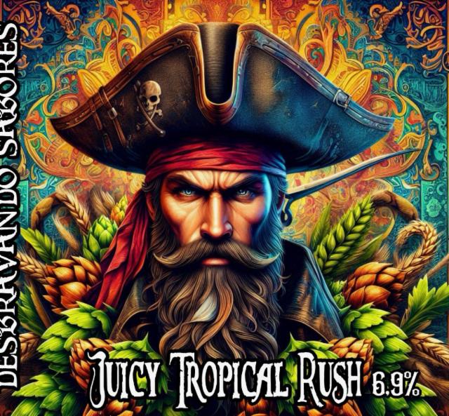 Clube Sucão - Juicy Tropical Rush 6.9%, Dan's Brewing Co, Brazil